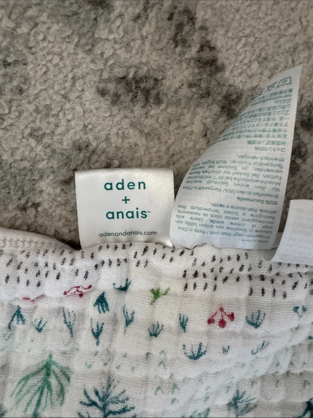 Aden + anais Blanket 42”x42”